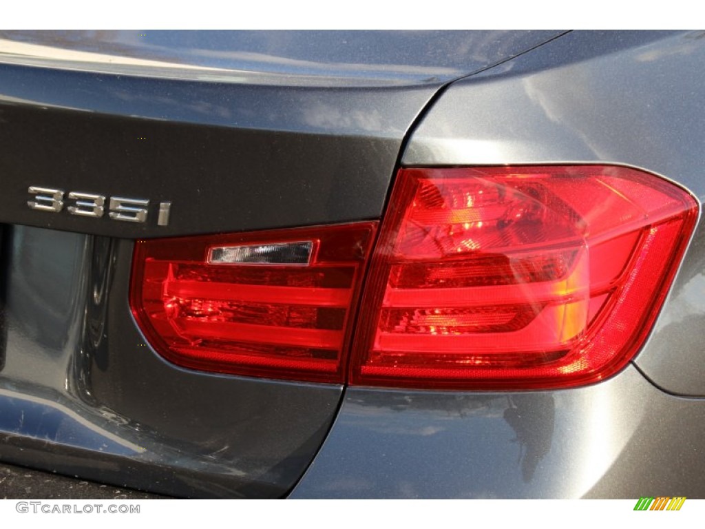 2014 3 Series 335i xDrive Sedan - Mineral Grey Metallic / Black photo #25