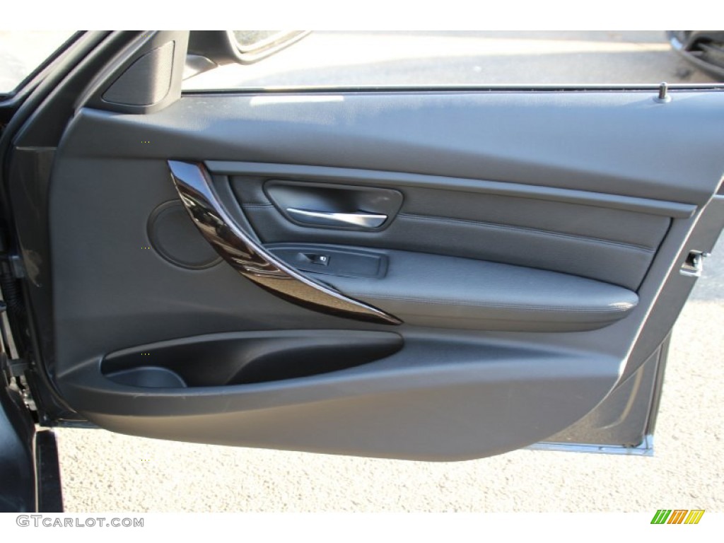 2014 3 Series 335i xDrive Sedan - Mineral Grey Metallic / Black photo #28