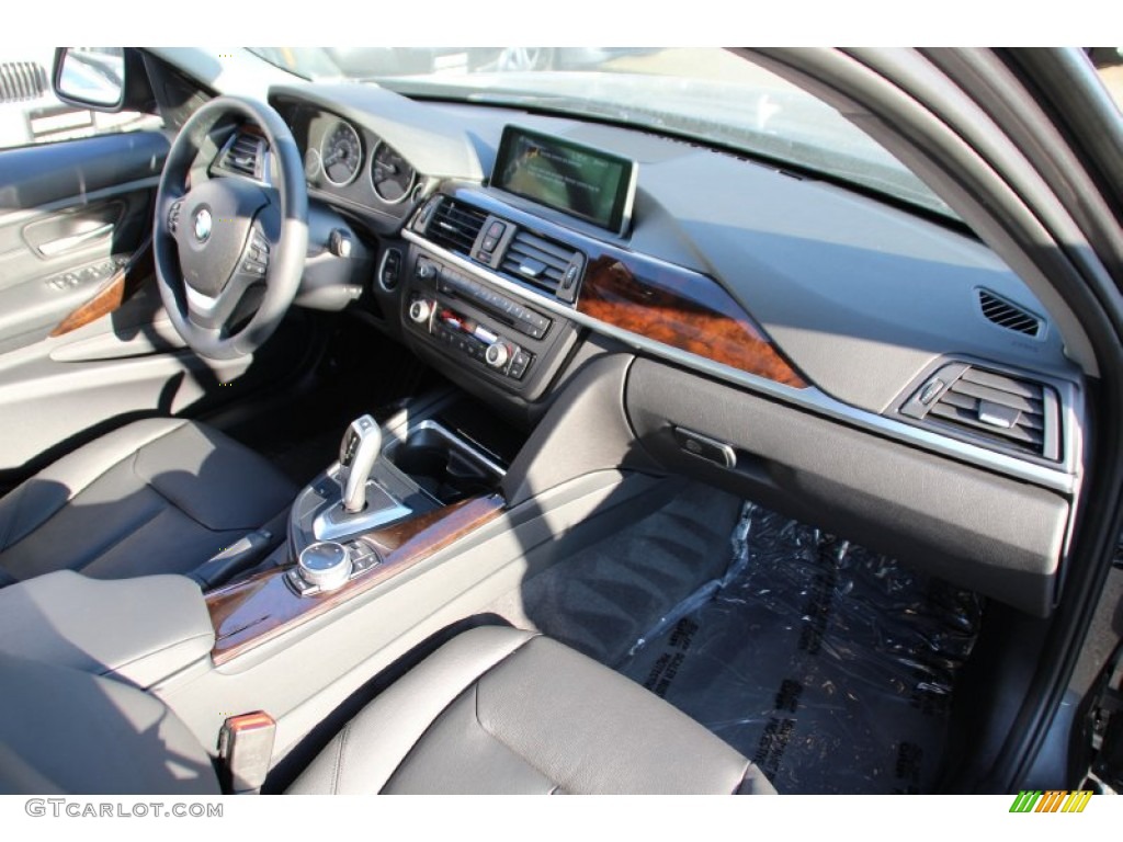 2014 3 Series 335i xDrive Sedan - Mineral Grey Metallic / Black photo #29