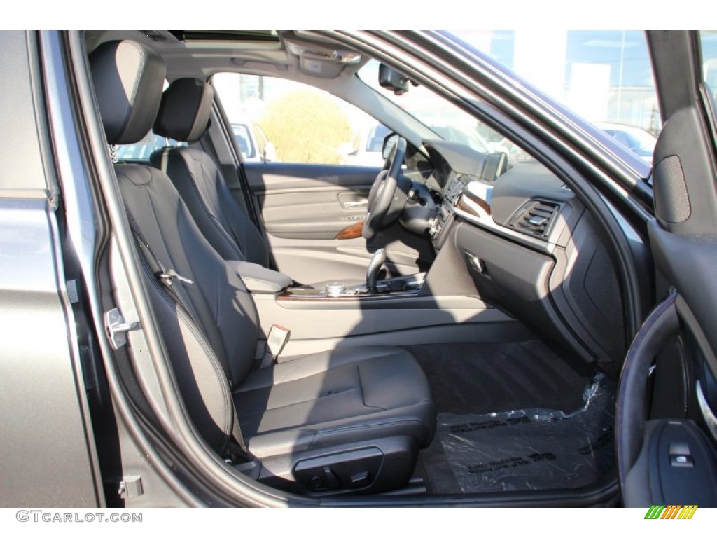 2014 3 Series 335i xDrive Sedan - Mineral Grey Metallic / Black photo #30