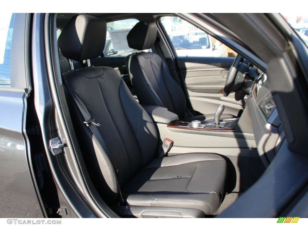 2014 3 Series 335i xDrive Sedan - Mineral Grey Metallic / Black photo #31
