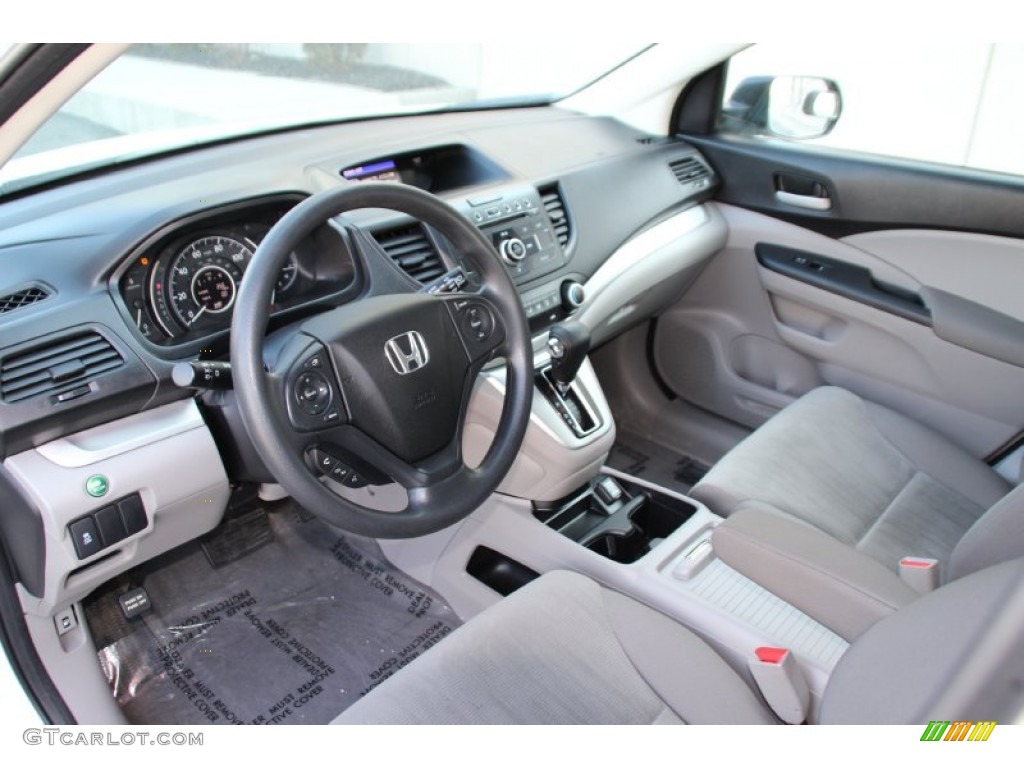 Gray Interior 2012 Honda CR-V LX 4WD Photo #100767151