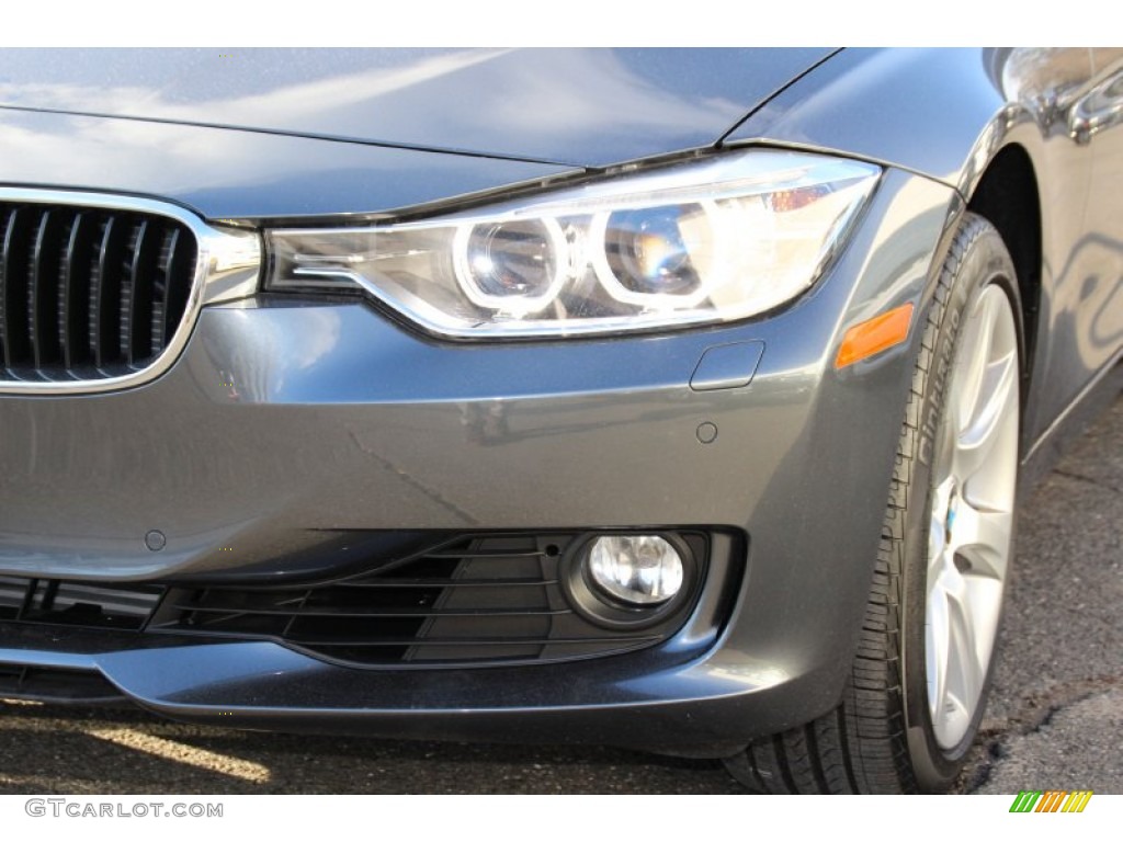 2014 3 Series 335i xDrive Sedan - Mineral Grey Metallic / Black photo #33