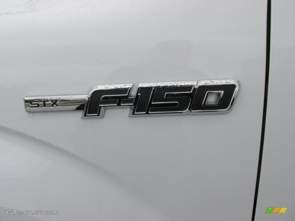 2014 F150 STX SuperCab - Oxford White / Steel Grey photo #14