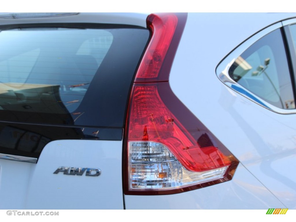 2012 CR-V LX 4WD - Taffeta White / Gray photo #22