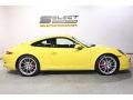 2013 Racing Yellow Porsche 911 Carrera 4S Coupe  photo #4