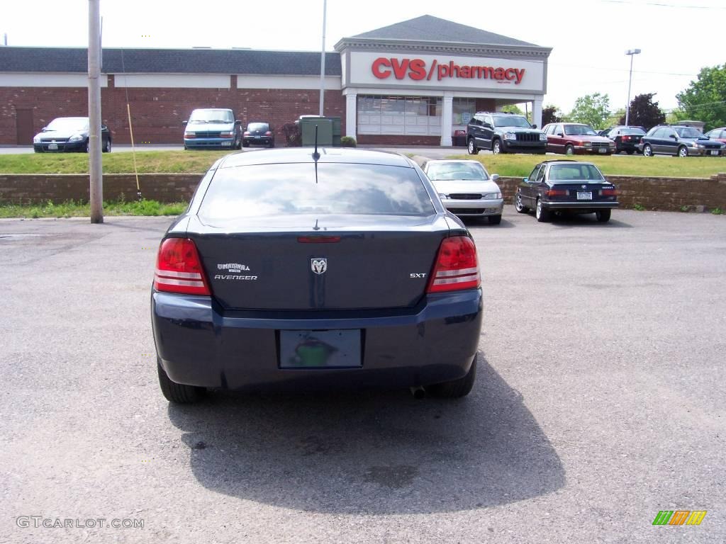 2008 Avenger SXT - Modern Blue Pearl / Dark Slate Gray/Light Slate Gray photo #7