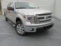 2014 Ingot Silver Ford F150 XLT SuperCrew  photo #2