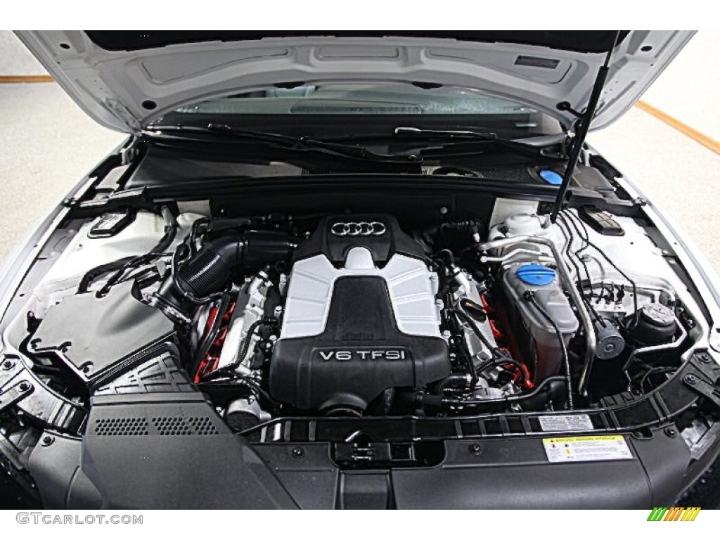 2012 Audi S5 3.0 TFSI quattro Cabriolet 3.0 Liter FSI Supercharged DOHC 24-Valve VVT V6 Engine Photo #100768096