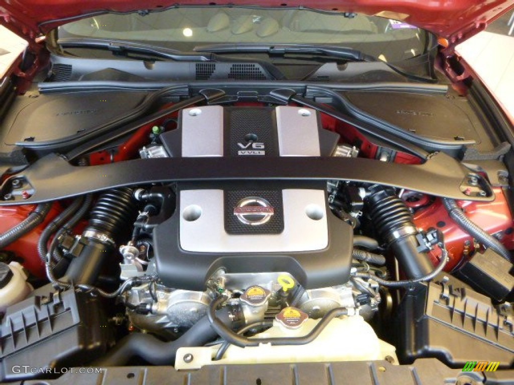 2015 Nissan 370Z Sport Coupe 3.7 Liter DOHC 24-Valve CVTCS VQ37VHR V6 Engine Photo #100768153