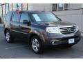 2012 Dark Amber Metallic Honda Pilot EX-L 4WD  photo #3