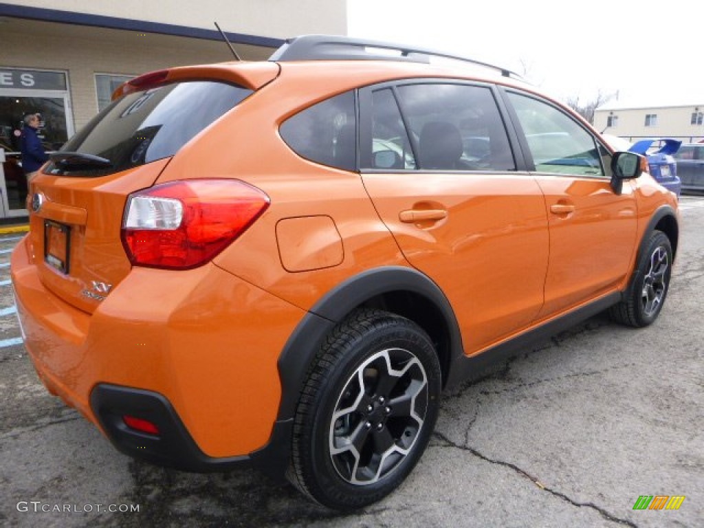 Tangerine Orange Pearl 2015 Subaru XV Crosstrek 2.0i Premium Exterior Photo #100771087