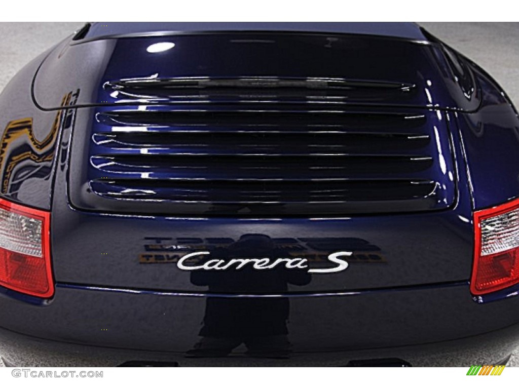 2008 911 Carrera S Cabriolet - Midnight Blue Metallic / Sand Beige photo #5