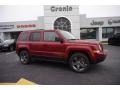 Deep Cherry Red Crystal Pearl 2015 Jeep Patriot High Altitude