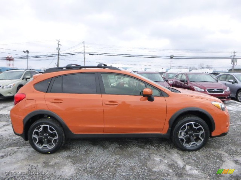 Tangerine Orange Pearl 2015 Subaru XV Crosstrek 2.0i Premium Exterior Photo #100772443