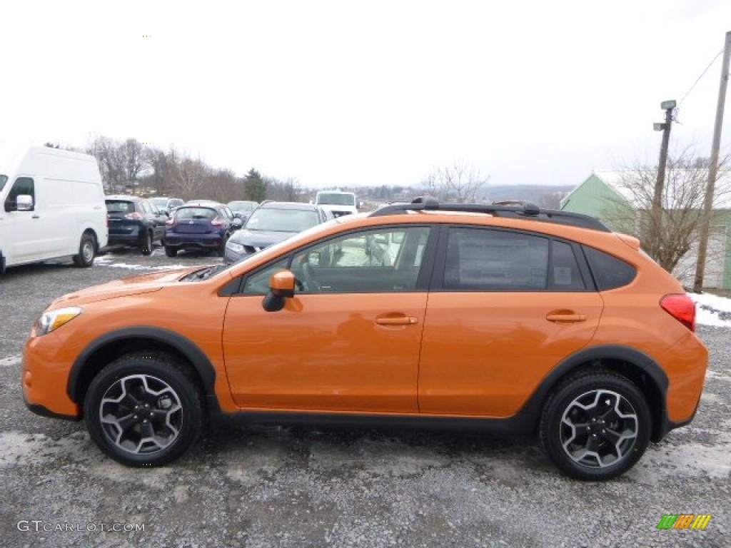 Tangerine Orange Pearl 2015 Subaru XV Crosstrek 2.0i Premium Exterior Photo #100772533
