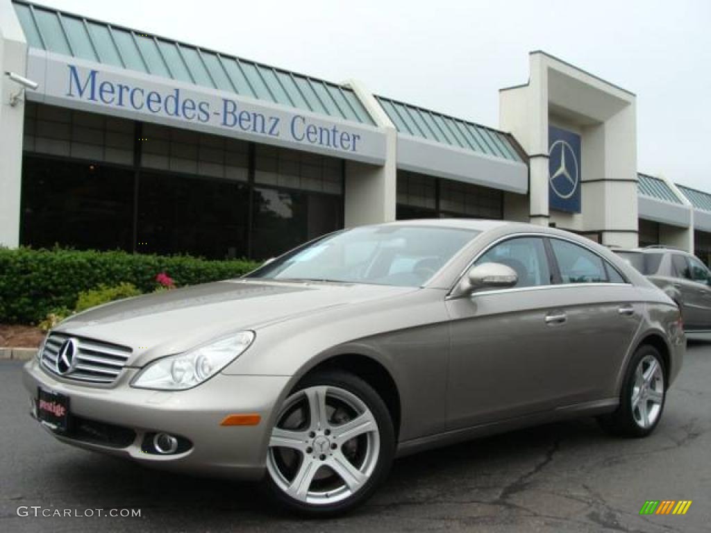 2006 CLS 500 - Pewter Metallic / Black photo #1