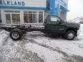 Rainforest Green Metallic - Silverado 3500HD WT Regular Cab 4x4 Chassis Photo No. 4