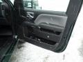 Jet Black/Dark Ash 2015 Chevrolet Silverado 3500HD WT Regular Cab 4x4 Chassis Door Panel