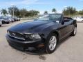 2014 Black Ford Mustang V6 Convertible  photo #13