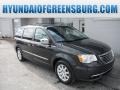 Dark Charcoal Pearl 2011 Chrysler Town & Country Touring - L