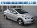 2012 Silver Hyundai Elantra GLS  photo #1