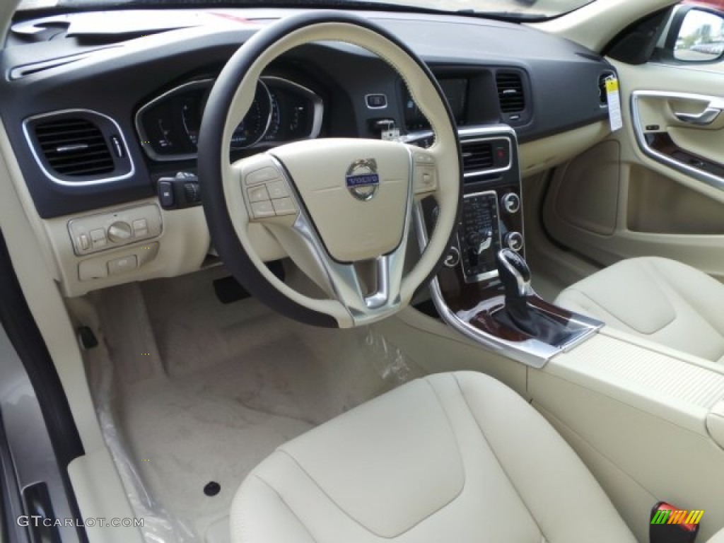 2015 V60 T5 Drive-E - Seashell Metallic / Soft Beige photo #10