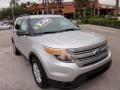 2012 Ingot Silver Metallic Ford Explorer FWD  photo #2