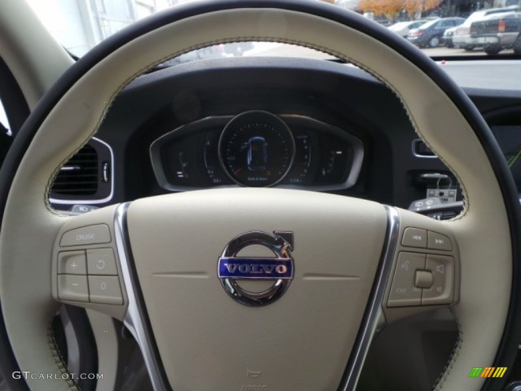 2015 V60 T5 Drive-E - Seashell Metallic / Soft Beige photo #22