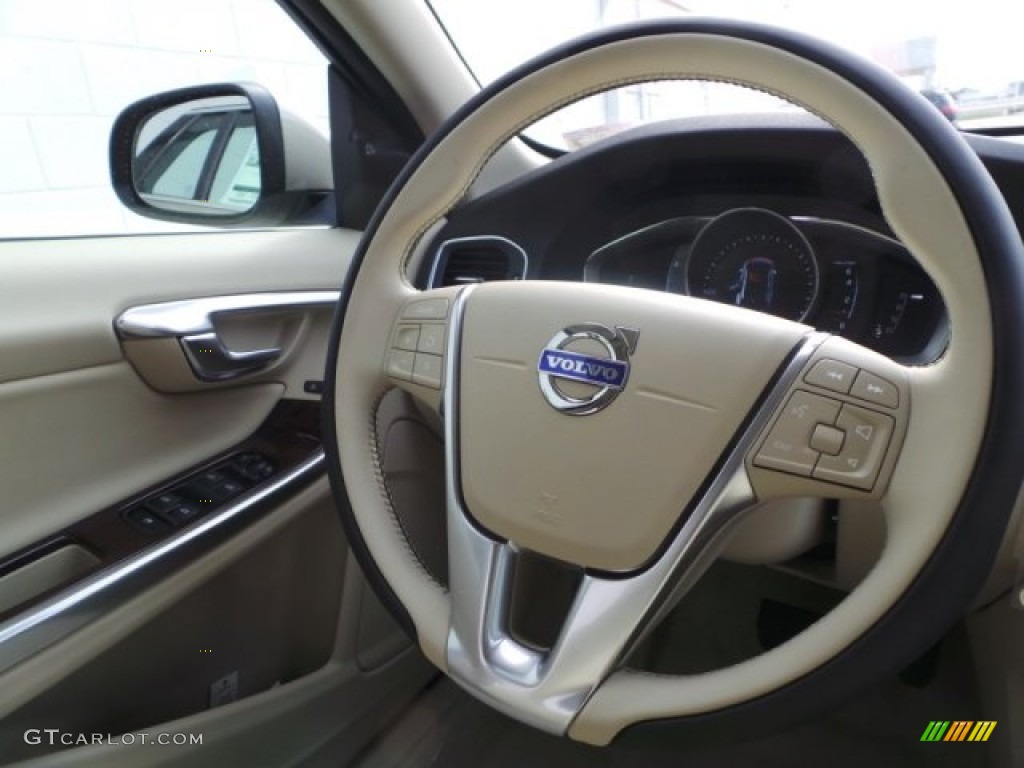 2015 V60 T5 Drive-E - Seashell Metallic / Soft Beige photo #26