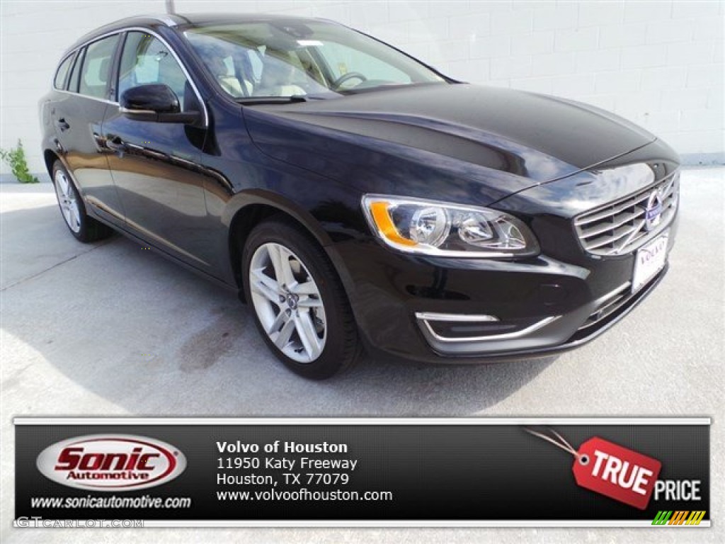 2015 V60 T5 Drive-E - Black Stone / Soft Beige photo #1