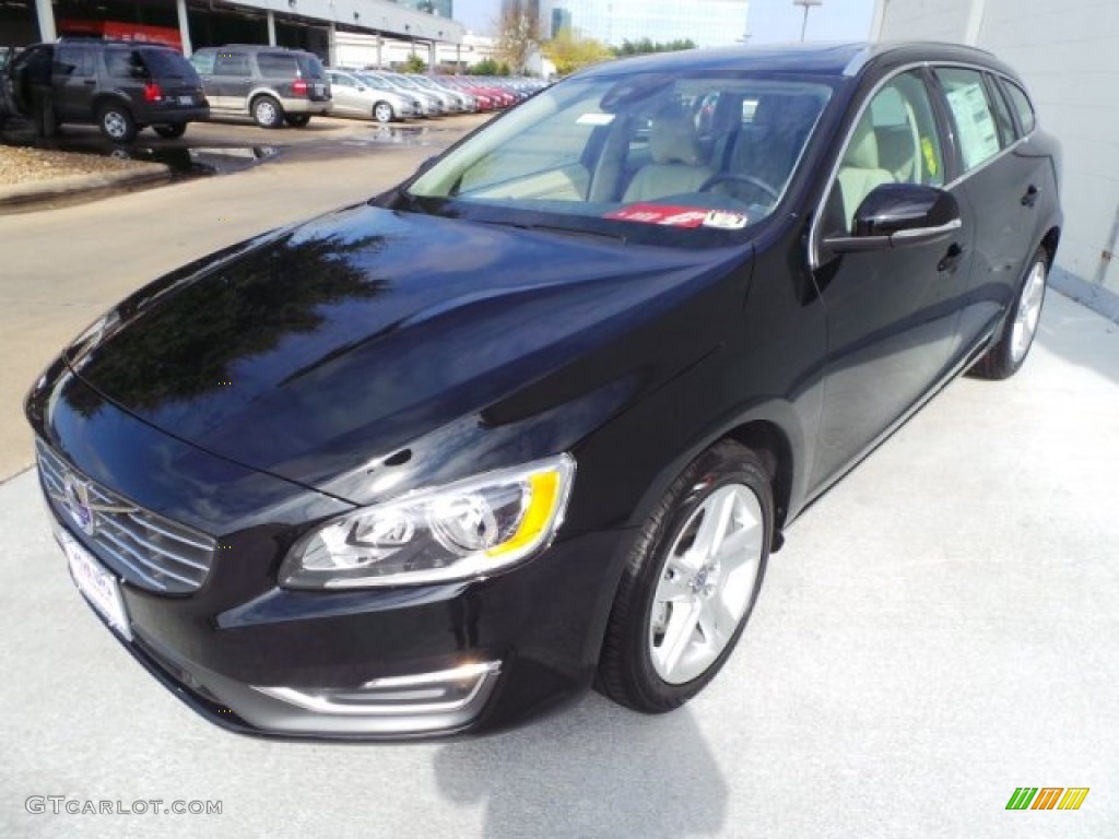2015 V60 T5 Drive-E - Black Stone / Soft Beige photo #3