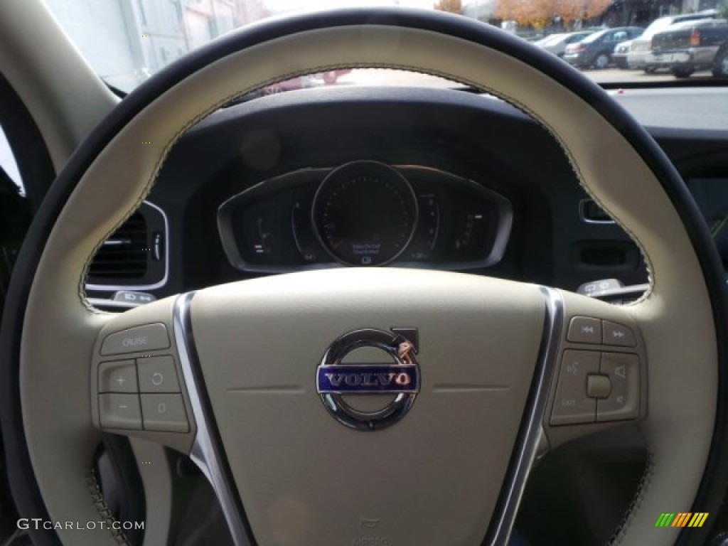 2015 V60 T5 Drive-E - Black Stone / Soft Beige photo #21