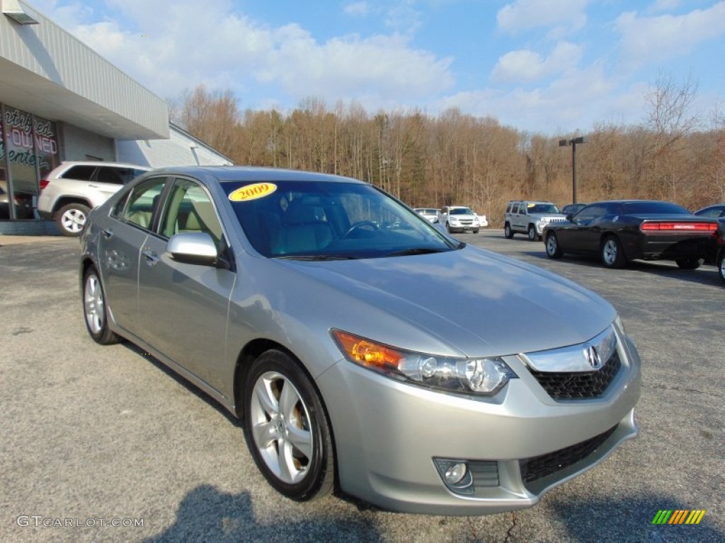 2009 TSX Sedan - Palladium Metallic / Parchment photo #1