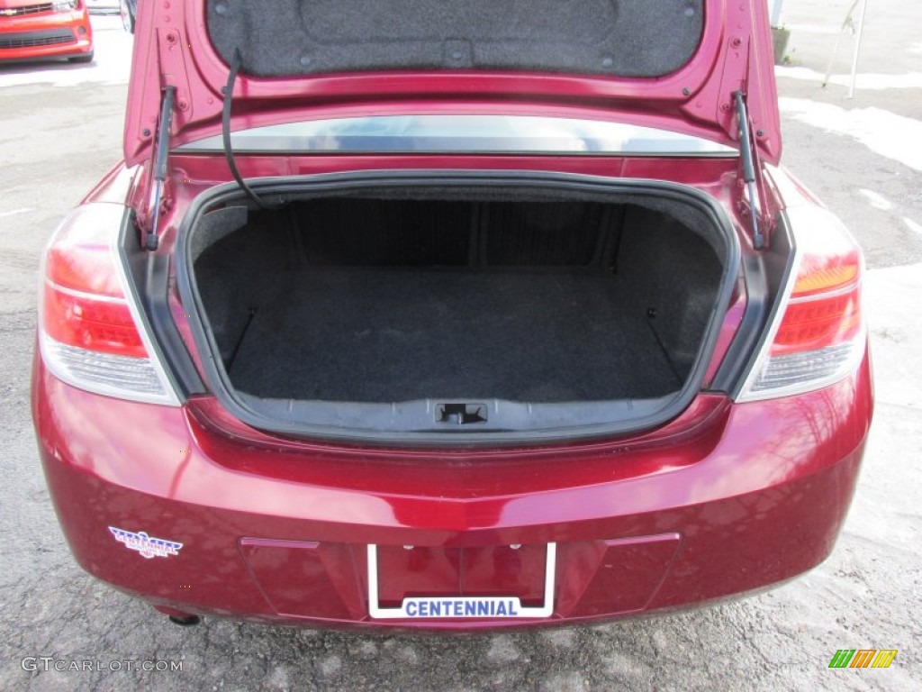 2009 Aura XR - Red Jewel Tintcoat / Black photo #14