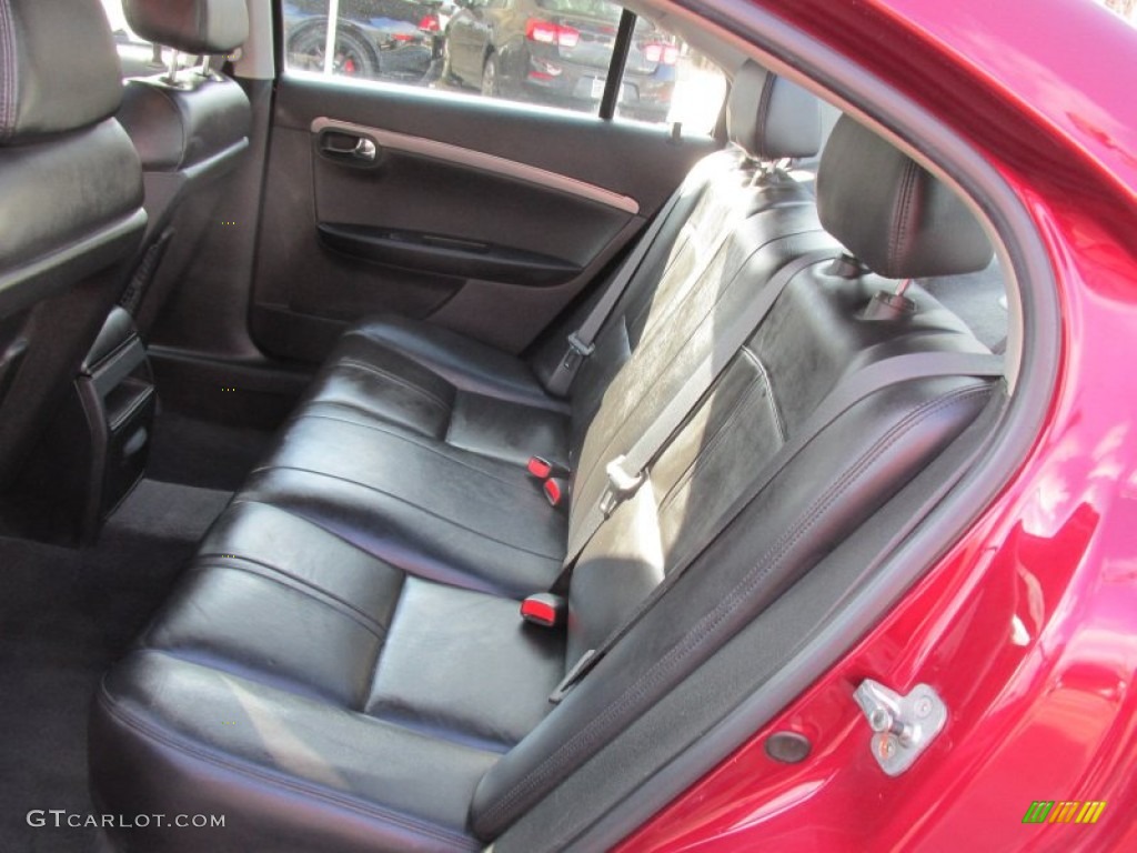 2009 Aura XR - Red Jewel Tintcoat / Black photo #23