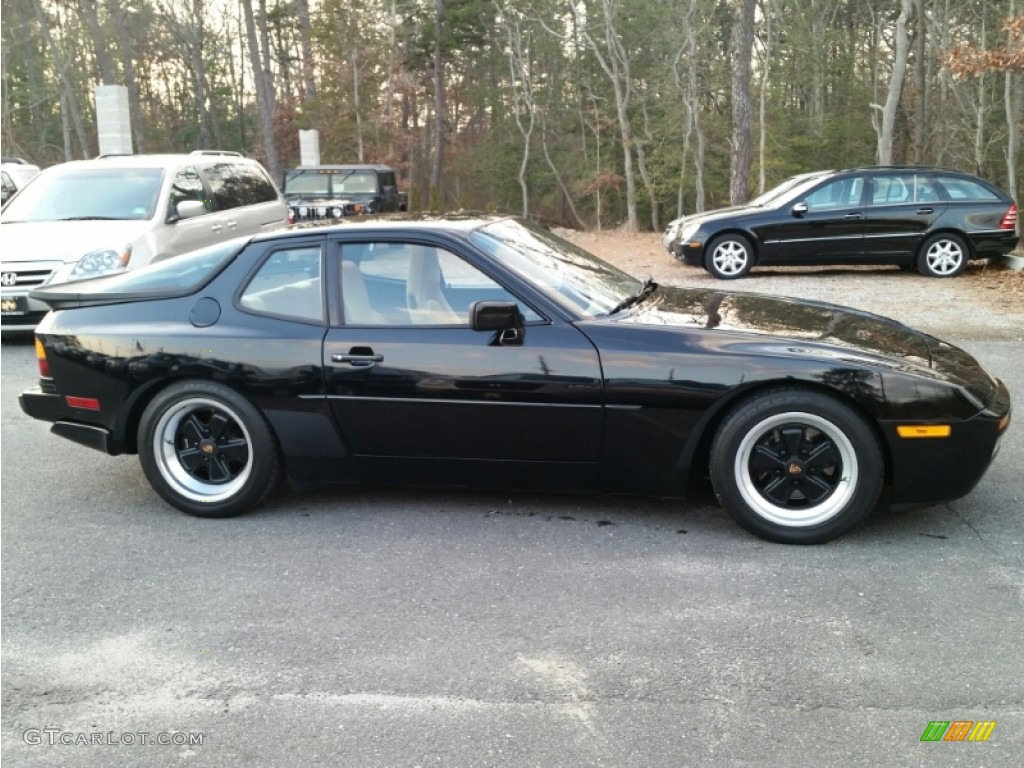 Black 1986 Porsche 944 Turbo Exterior Photo #100783980