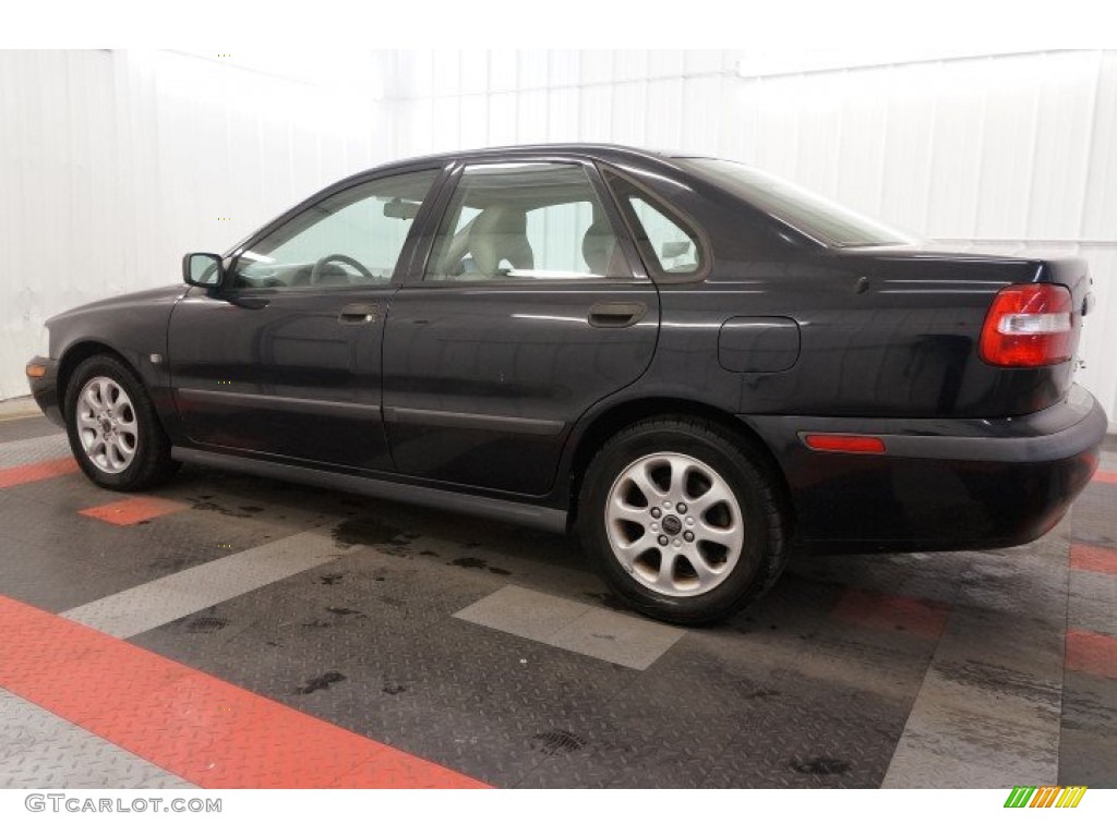 2002 S40 1.9T - Black Sapphire Metallic / Taupe/Light Taupe photo #11