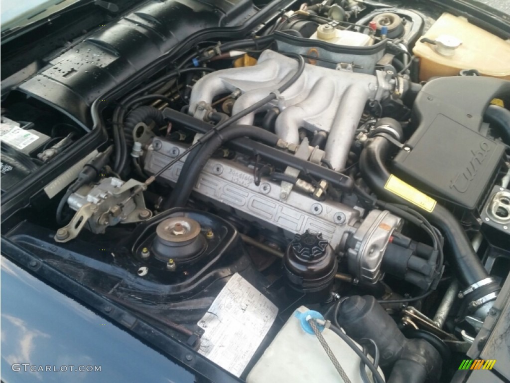 1986 Porsche 944 Turbo 2.5L Turbocharged SOHC 8V 4 Cylinder Engine Photo #100784569