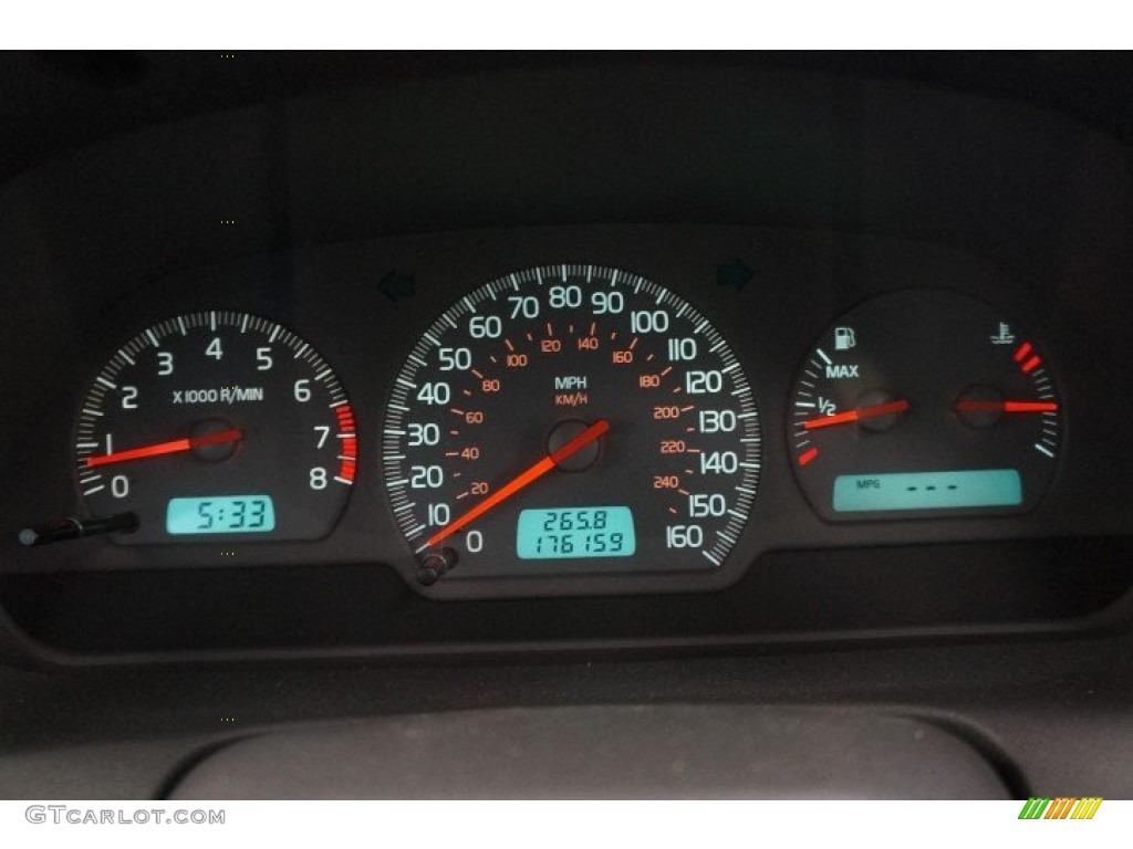 2002 S40 1.9T - Black Sapphire Metallic / Taupe/Light Taupe photo #26