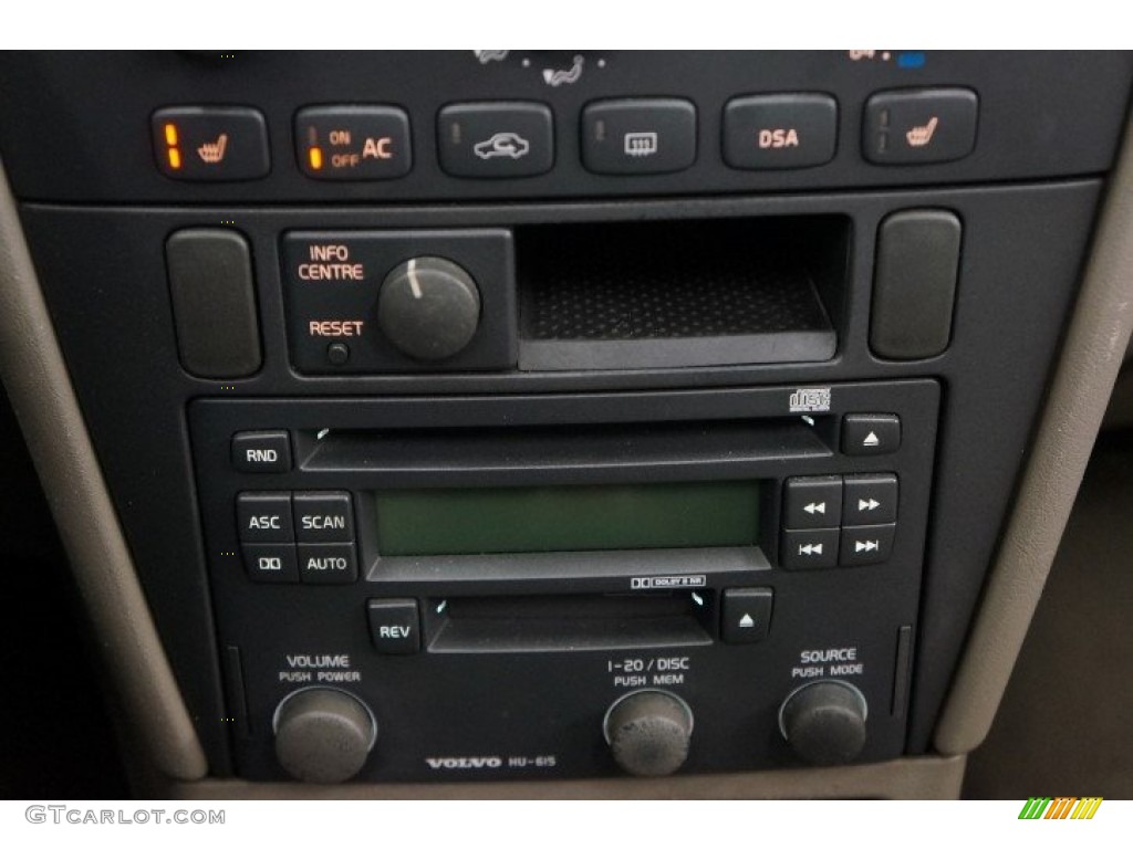 2002 S40 1.9T - Black Sapphire Metallic / Taupe/Light Taupe photo #29