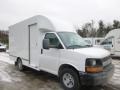 Summit White - Express Cutaway 3500 Moving Van Photo No. 2