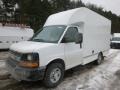 Summit White - Express Cutaway 3500 Moving Van Photo No. 4