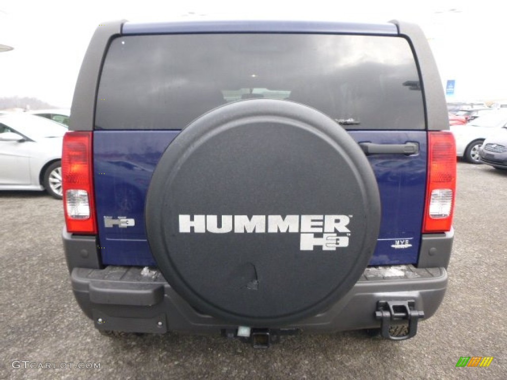 2009 H3  - All-Terrain Blue / Ebony/Pewter photo #3