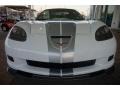 2013 Arctic White/60th Anniversary Pearl Silver Blue Stripes Chevrolet Corvette 427 Convertible Collector Edition  photo #8