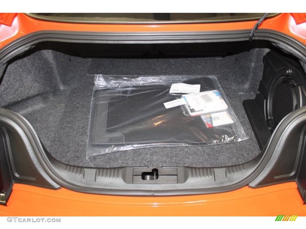 2015 Ford Mustang EcoBoost Premium Coupe Trunk Photo #100789573