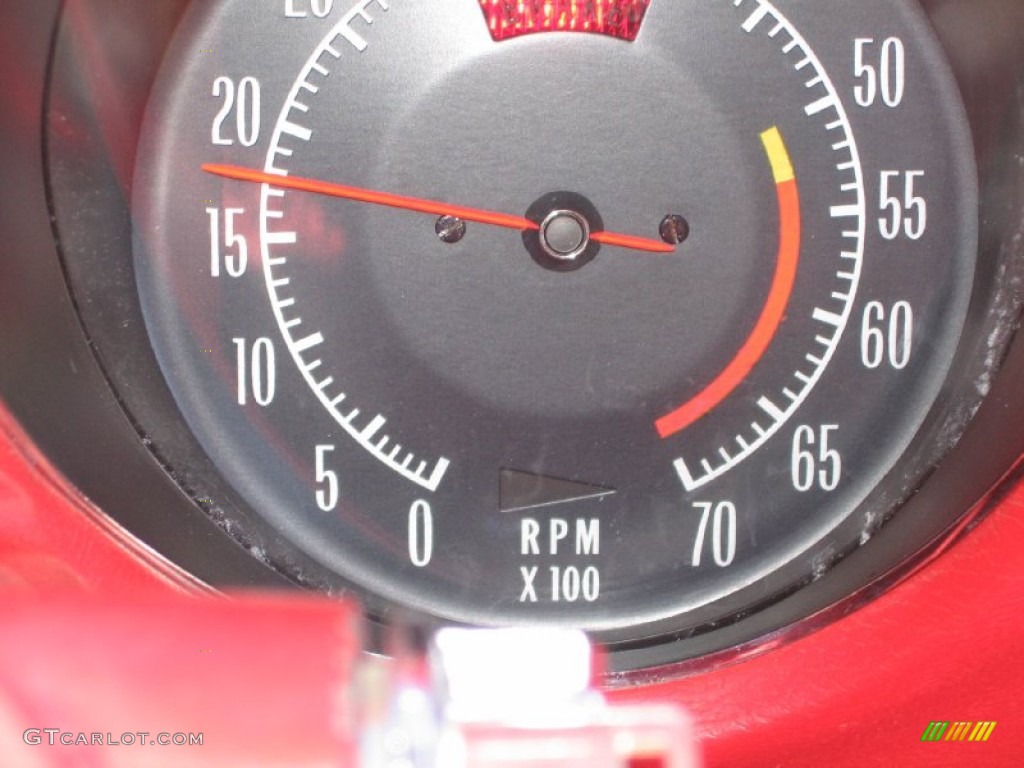 1972 Corvette Stingray Coupe - Classic White / Red photo #6
