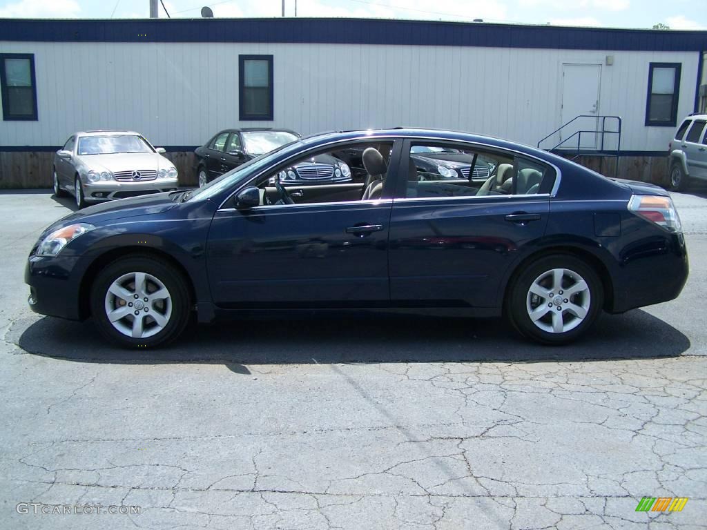 2007 Altima 2.5 S - Majestic Blue Metallic / Charcoal photo #1