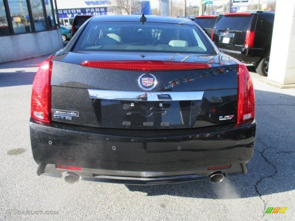 2013 CTS -V Sedan - Black Diamond Tricoat / Light Titanium/Ebony photo #5