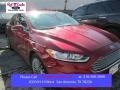 Ruby Red 2014 Ford Fusion Hybrid Titanium